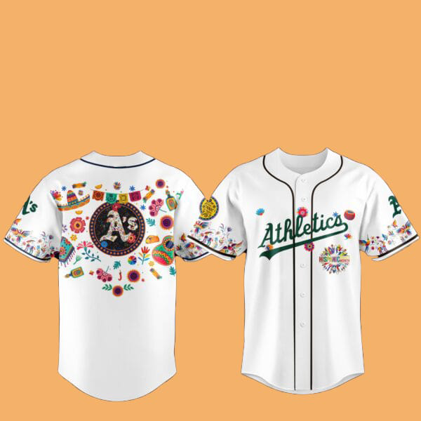 2025 Athletics National Hispanic Heritage Month Hat And Jersey