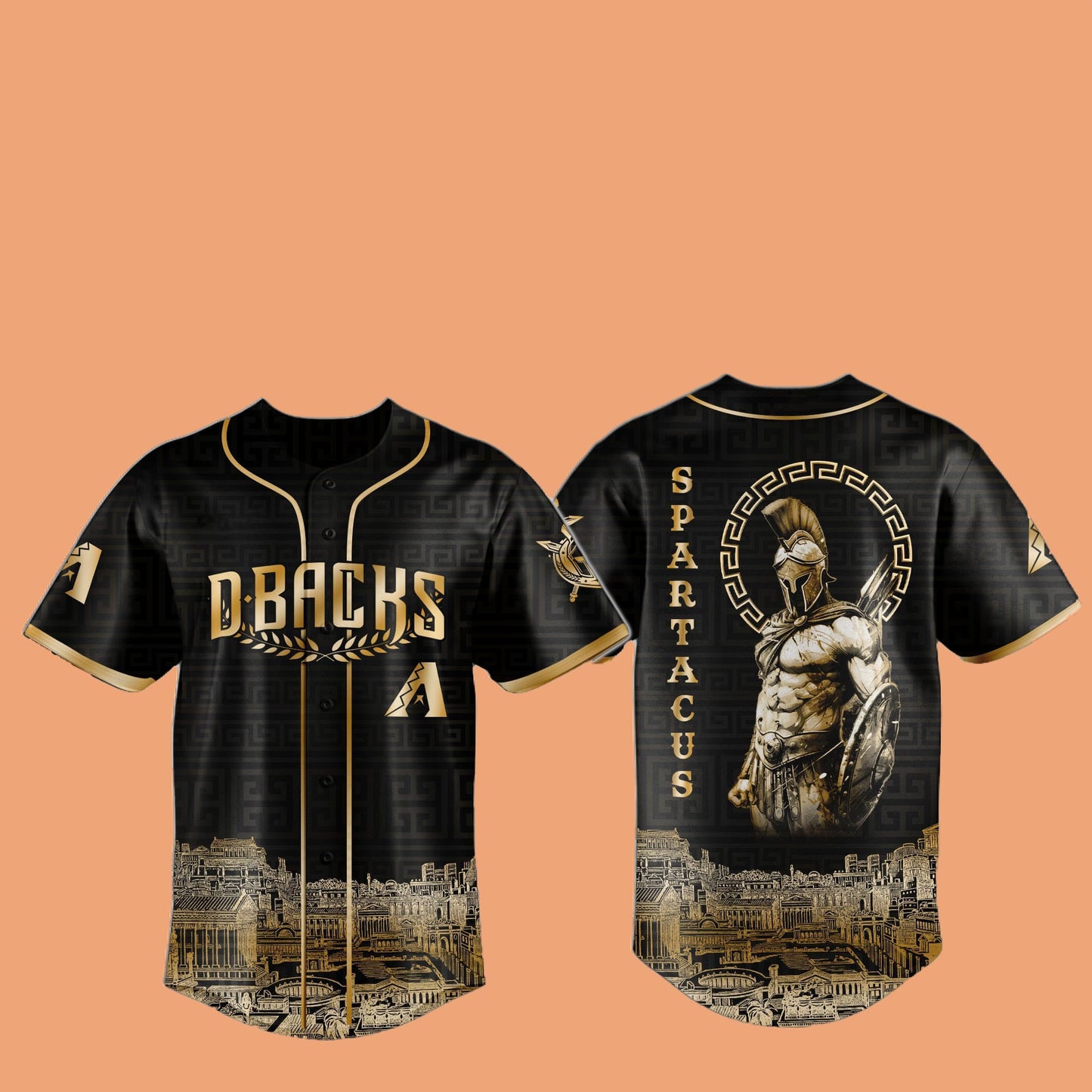 2025 Diamondbacks Spartacus Jersey And Hat