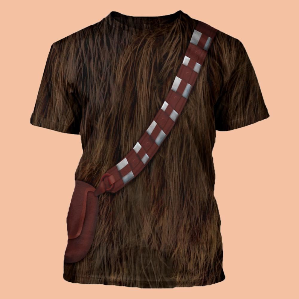 Chewbacca Costume Shirt Halloween 2025