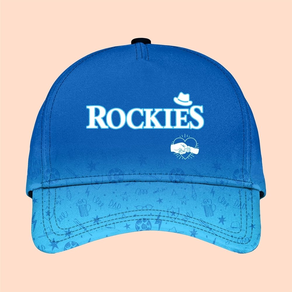 2025 Colorado Rockies Happy Father Day Hat - Cabryon