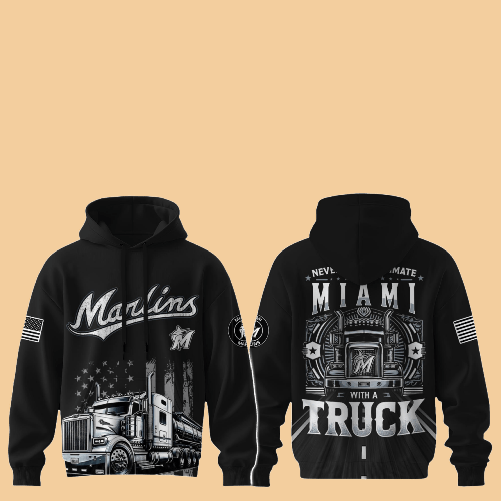 2025 Marlins Nation Truck Driver Appreciation Week Hoodie - Cabryon