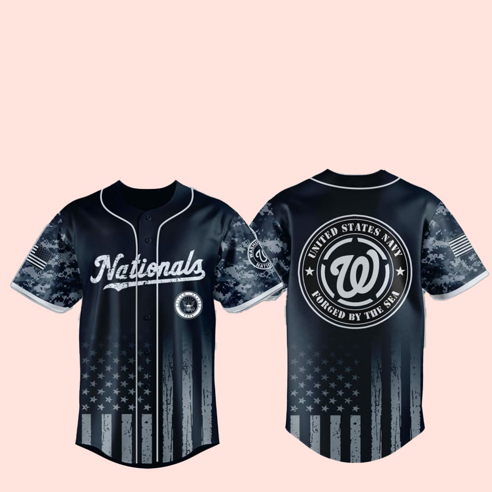 2025 Nationals US Navy Military Jersey - Cabryon