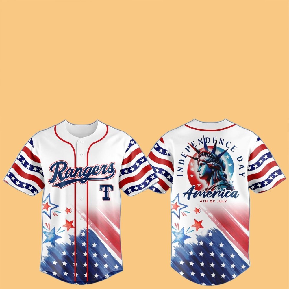 2025 Rangers Celebrate the 4th of July Jersey - Cabryon