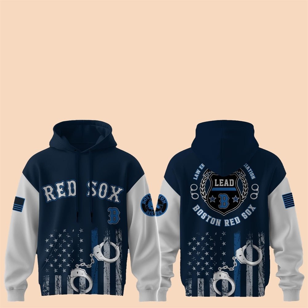 2025 Red Sox Law Enforcement Appreciation Day Hoodie - Cabryon