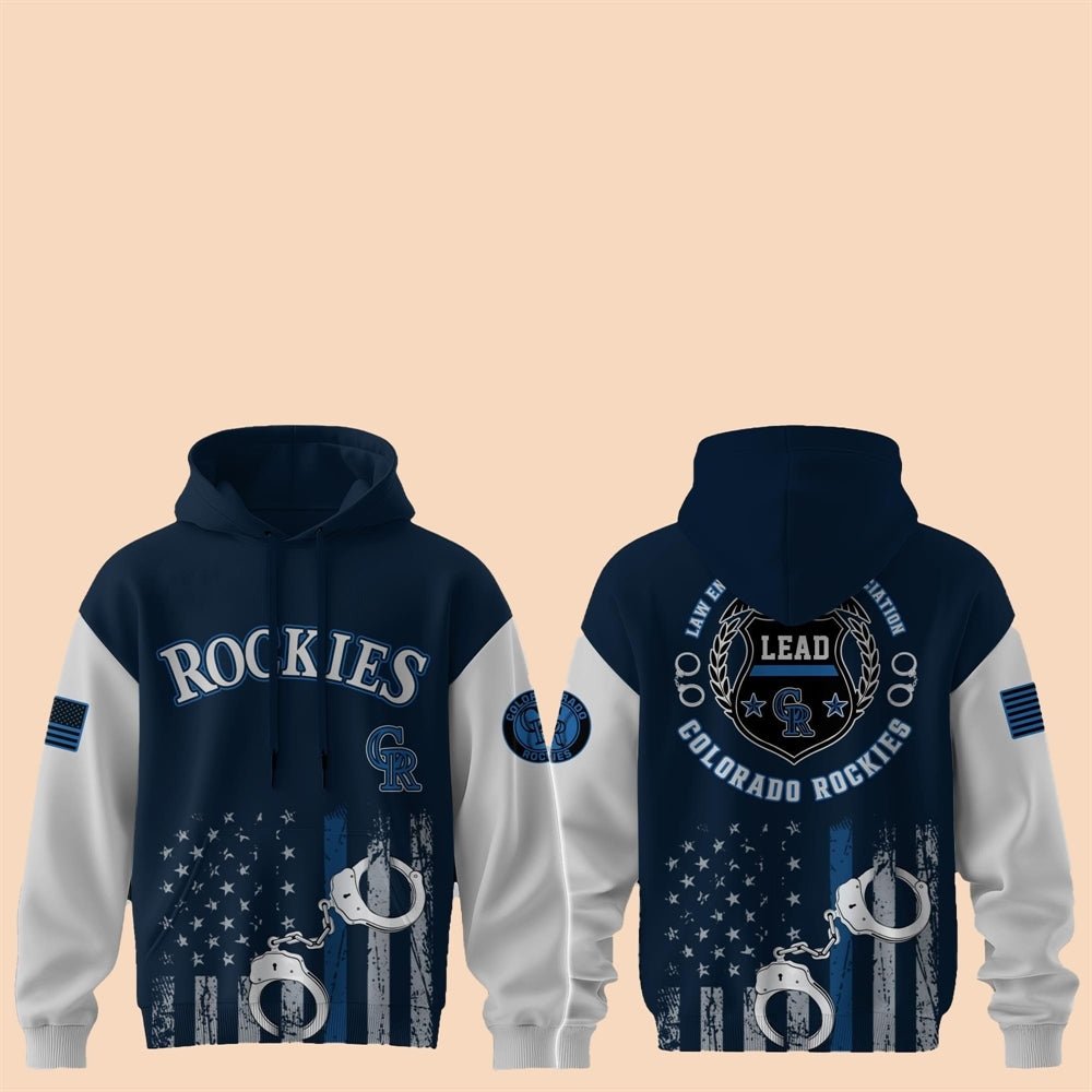 2025 Rockies Law Enforcement Appreciation Day Hoodie - Cabryon