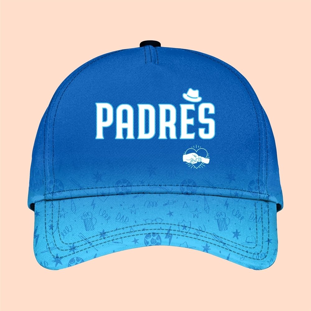 2025 SD Padres Happy Father Day Hat - Cabryon