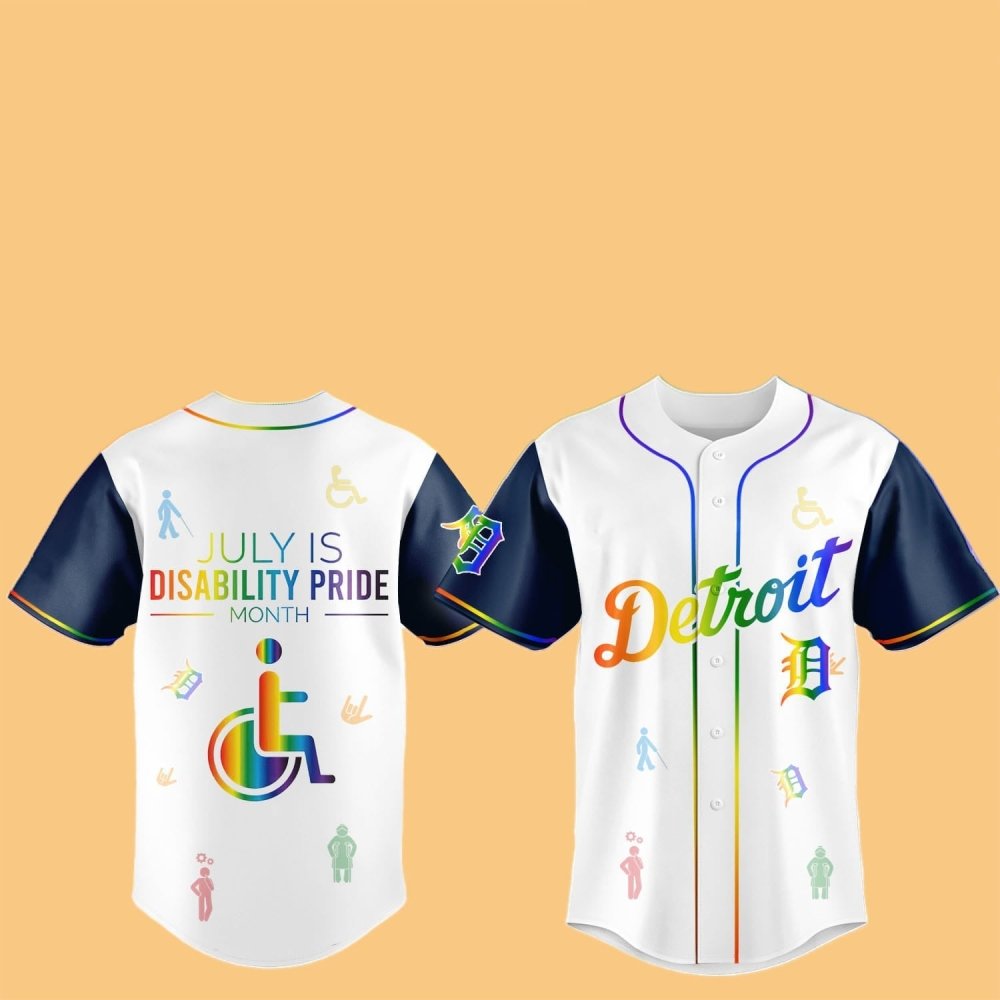 2025 Tigers July Is Disability Pride Month Jersey Hat - Cabryon