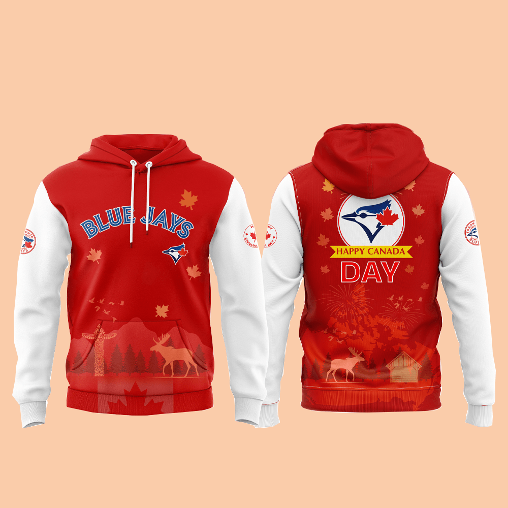 2025 Toronto Blue Jays Happy Canada Day Shirt - Cabryon