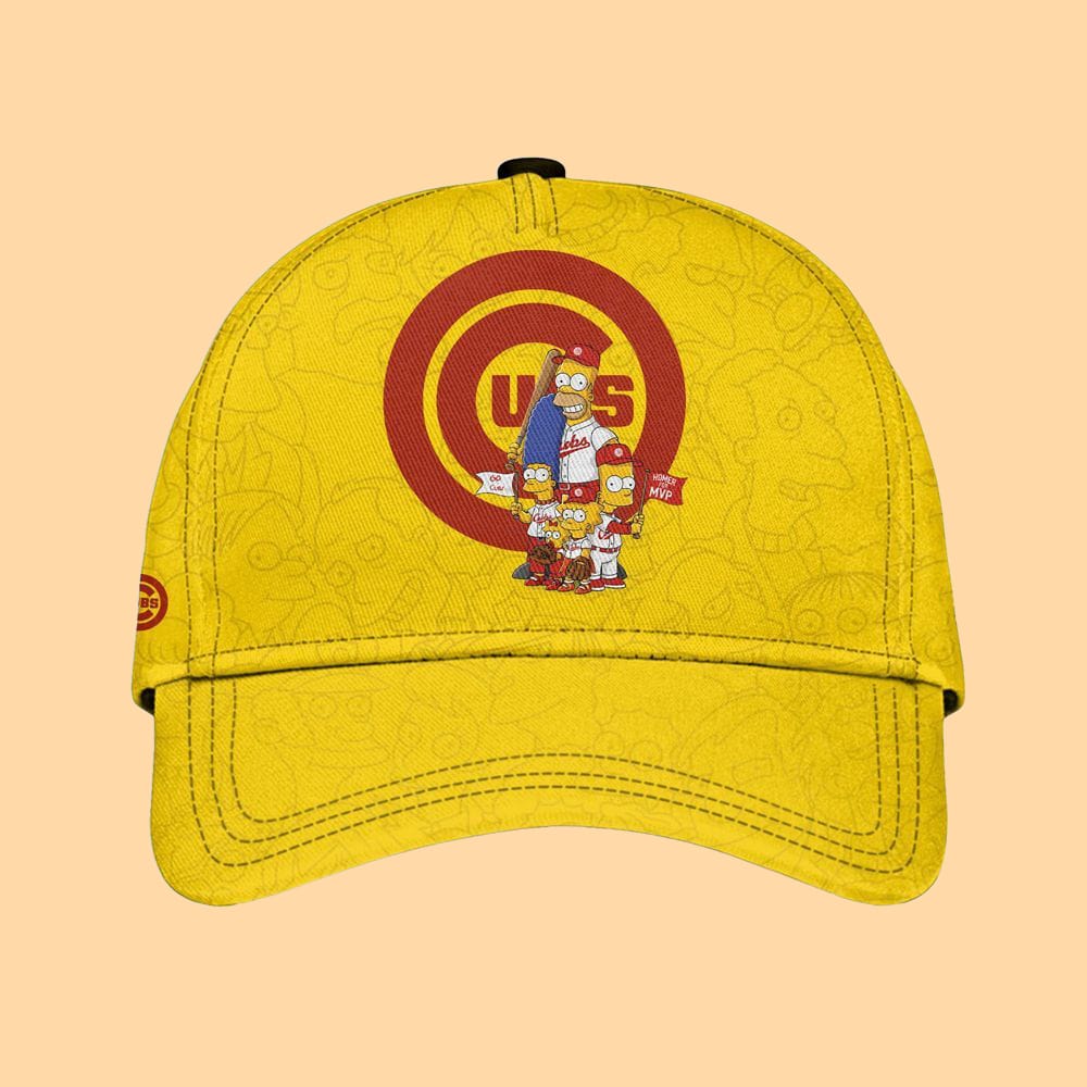 2025 Cubs The Simpsons Jersey Hat