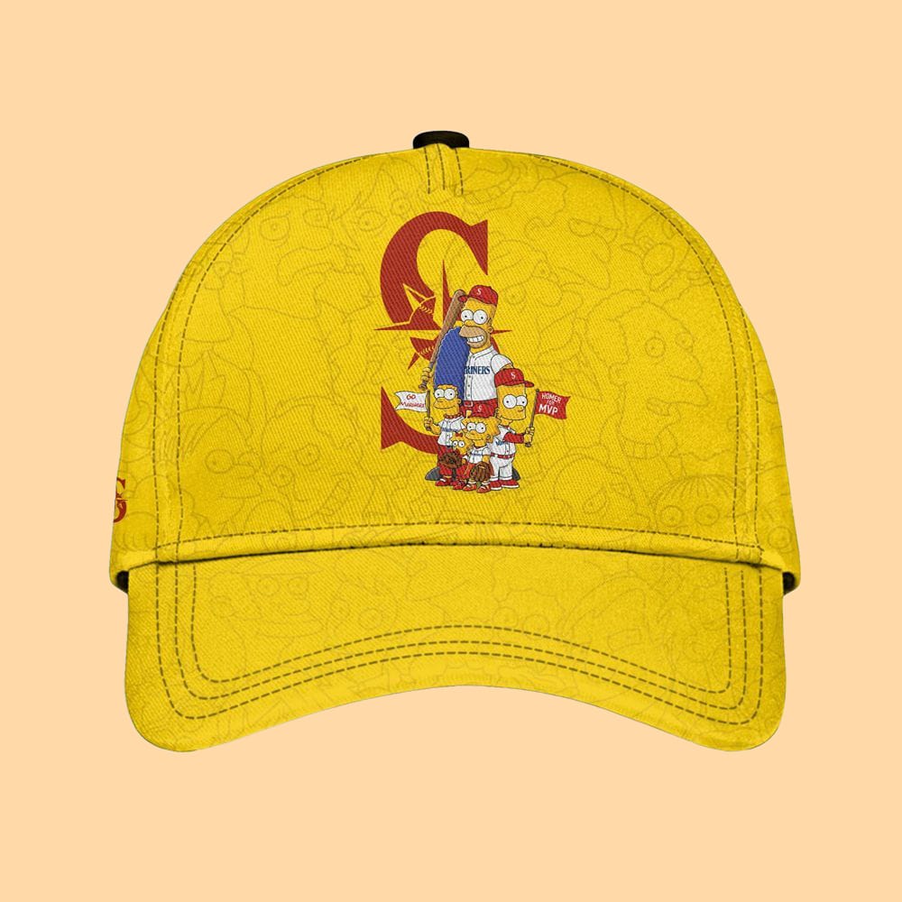 2025 Mariners The Simpsons Jersey Hat