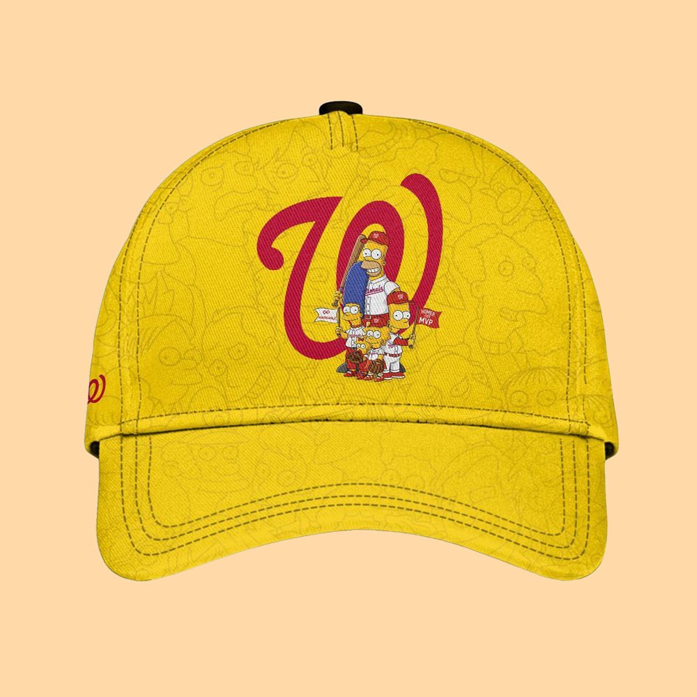 2025 Nationals The Simpsons Jersey Hat