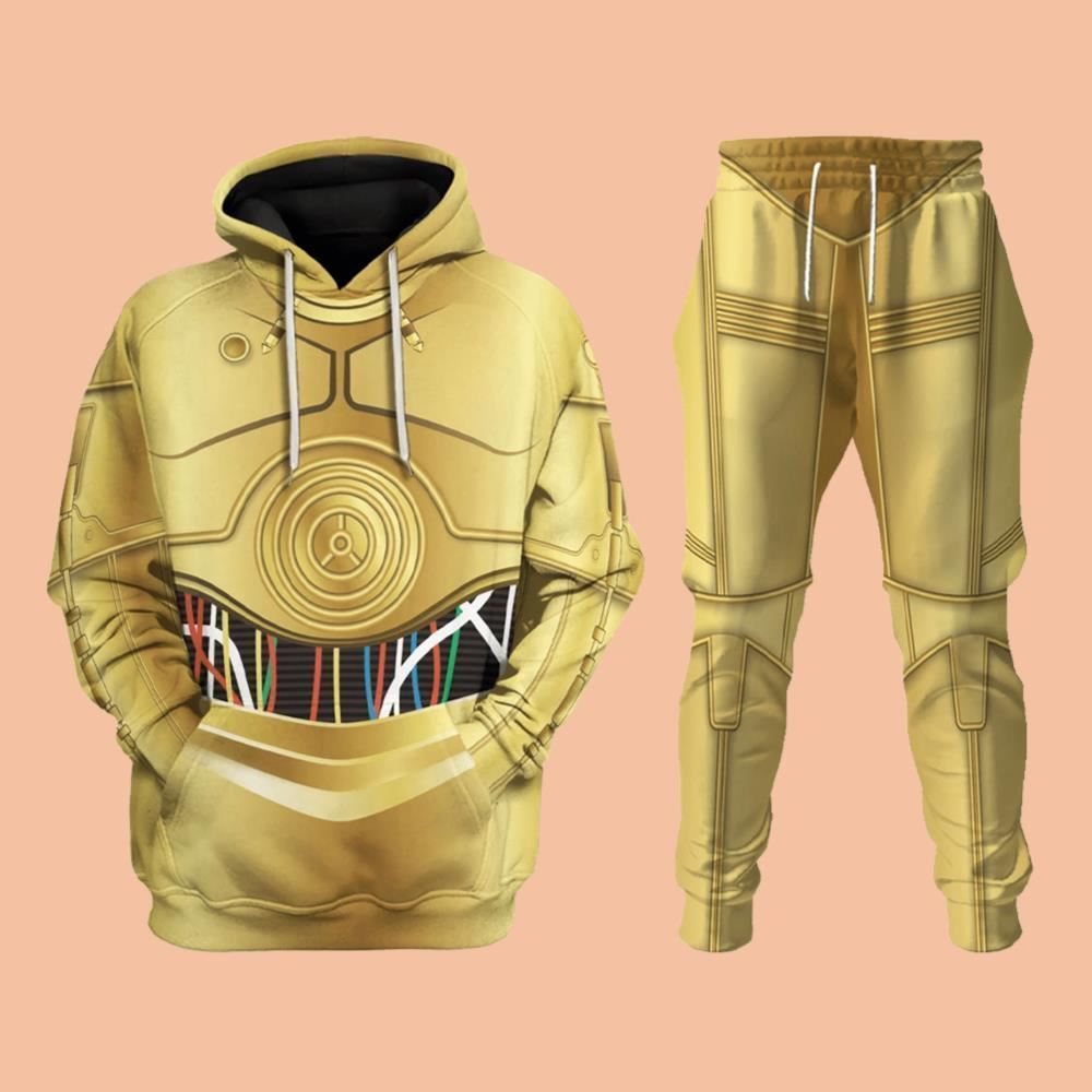 C-3PO Costume Shirt Halloween 2025