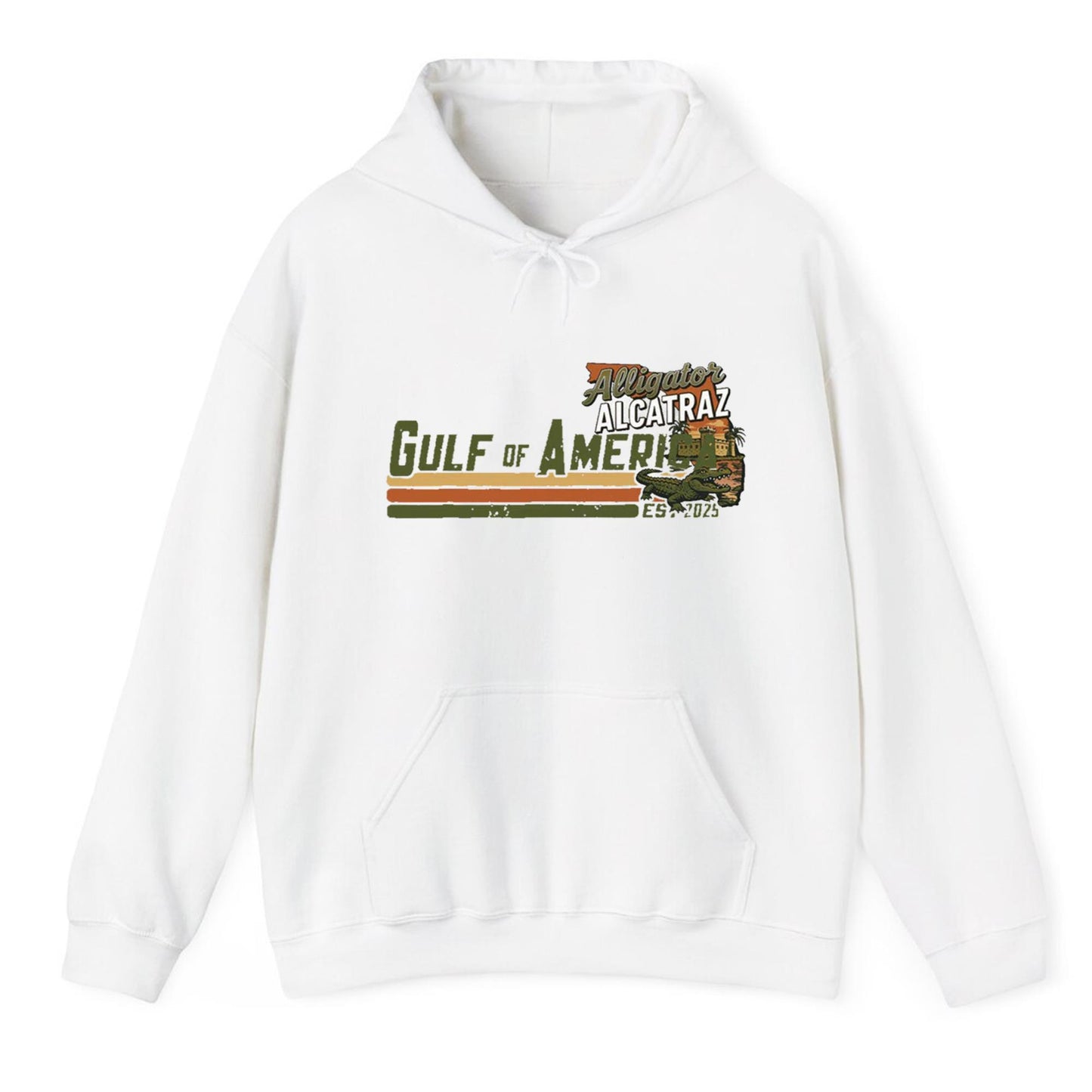 Alligator Alcatraz Gulf Of America Est 2025 Shirt