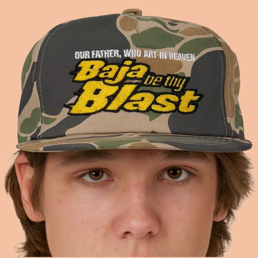 Baja Be Thy Blast Camo Hat