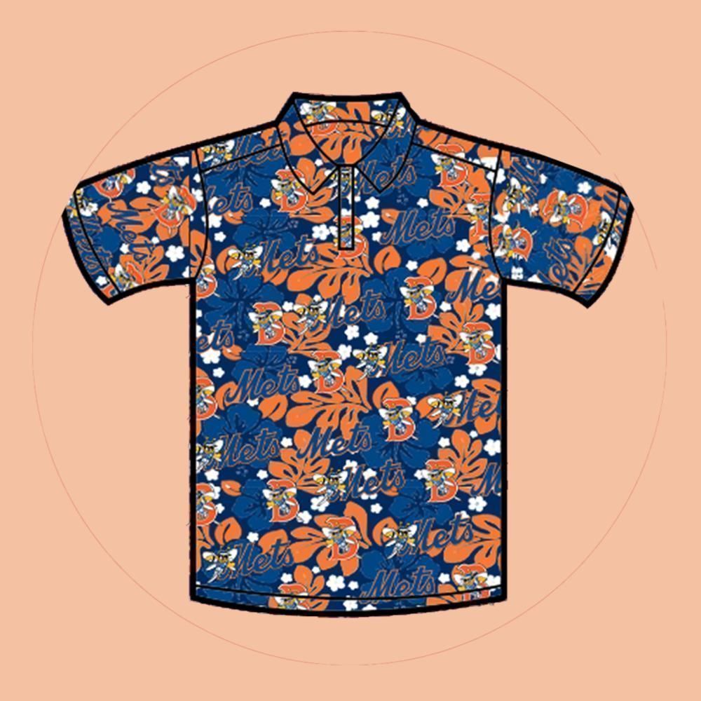 Birmingham Barons B-Mets Luau Shirt Giveaway 2025