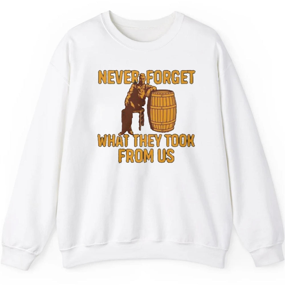 Cracker Barrel Never Forget What They Took From Us Shirt