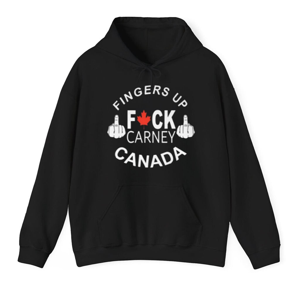 Fingers Up Fuck Carney Canada Shirt
