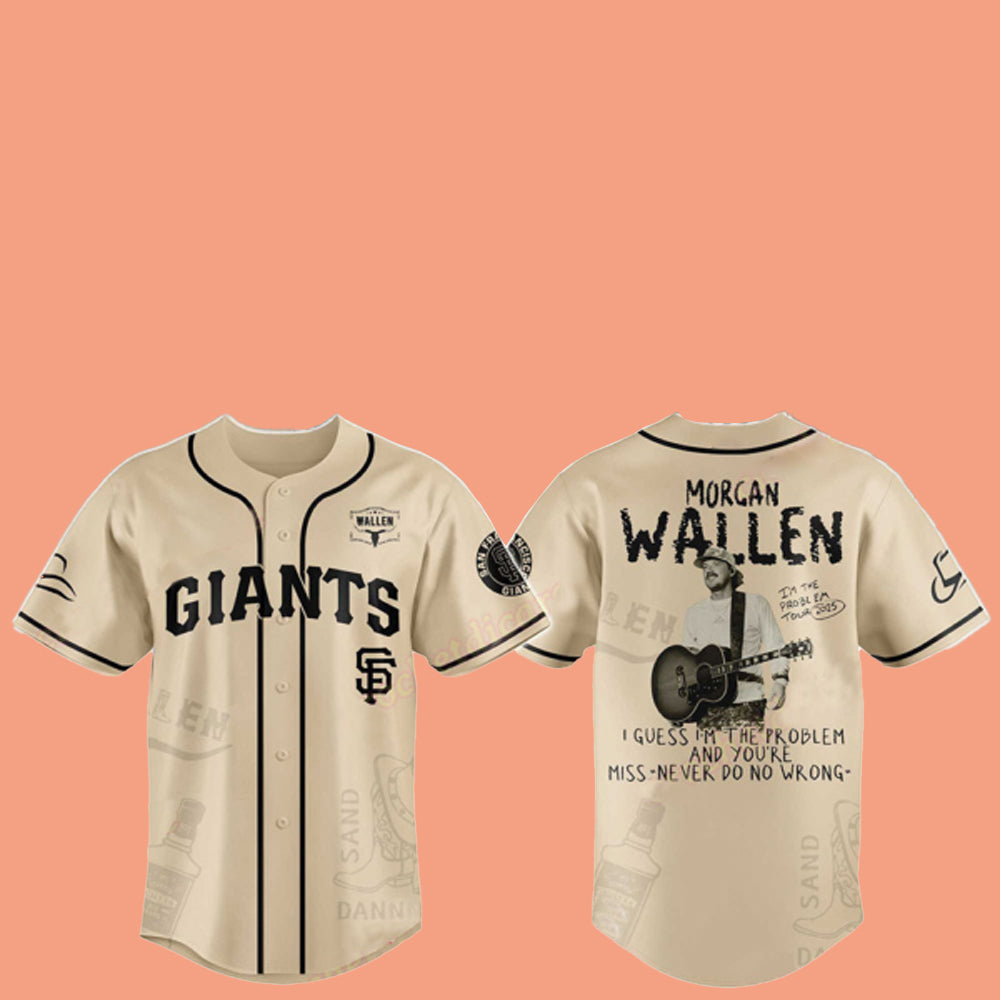 SF Giants x Wallen Morgan Tour Jersey 2025