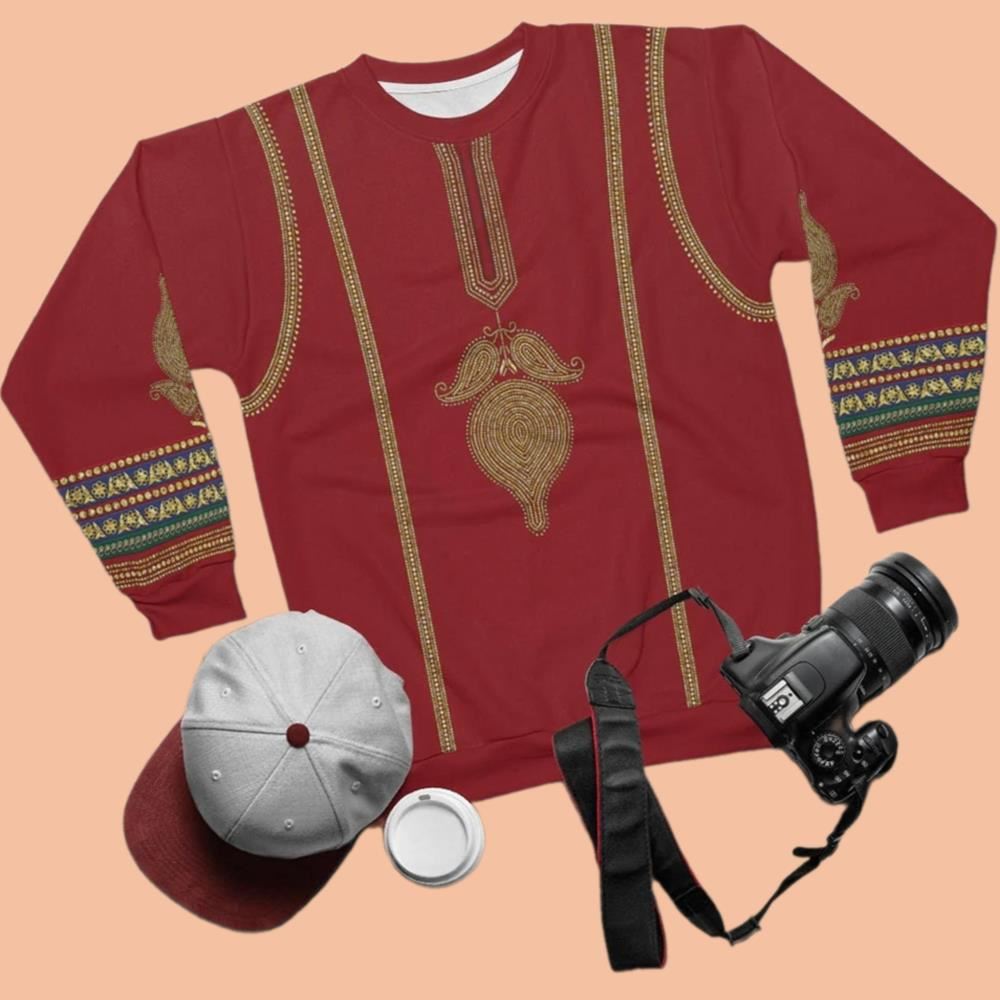 Kamala Khan Inspired Cosplay Costume Ugly Sweater 2025