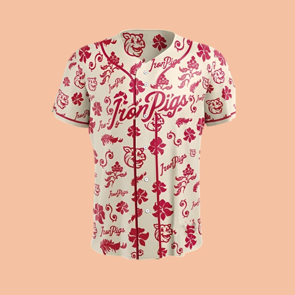 Lehigh Valley IronPigs Hawaiian Jersey Auction 2025 Giveaway