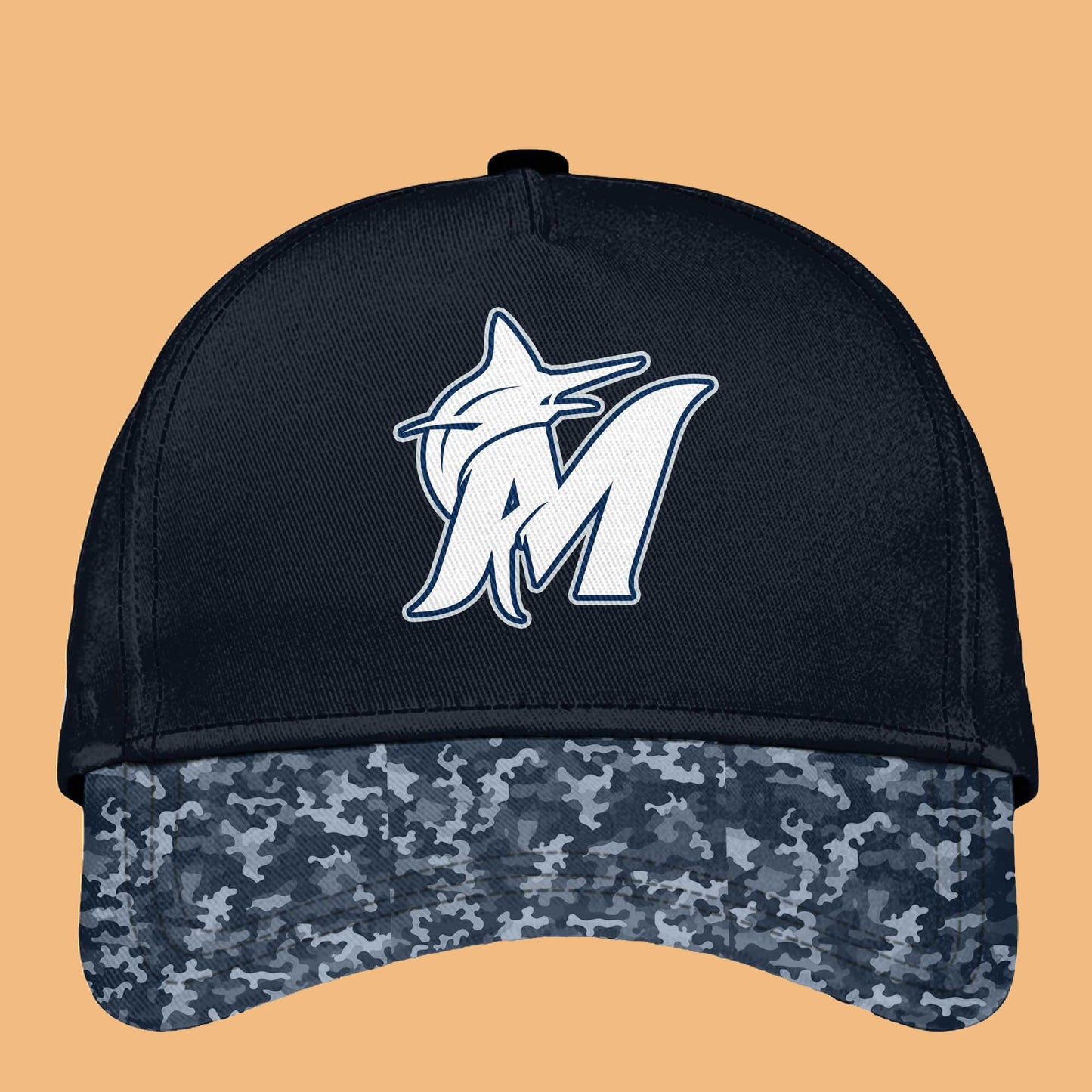Marlins 250th US NAVY Hat Jersey 2025