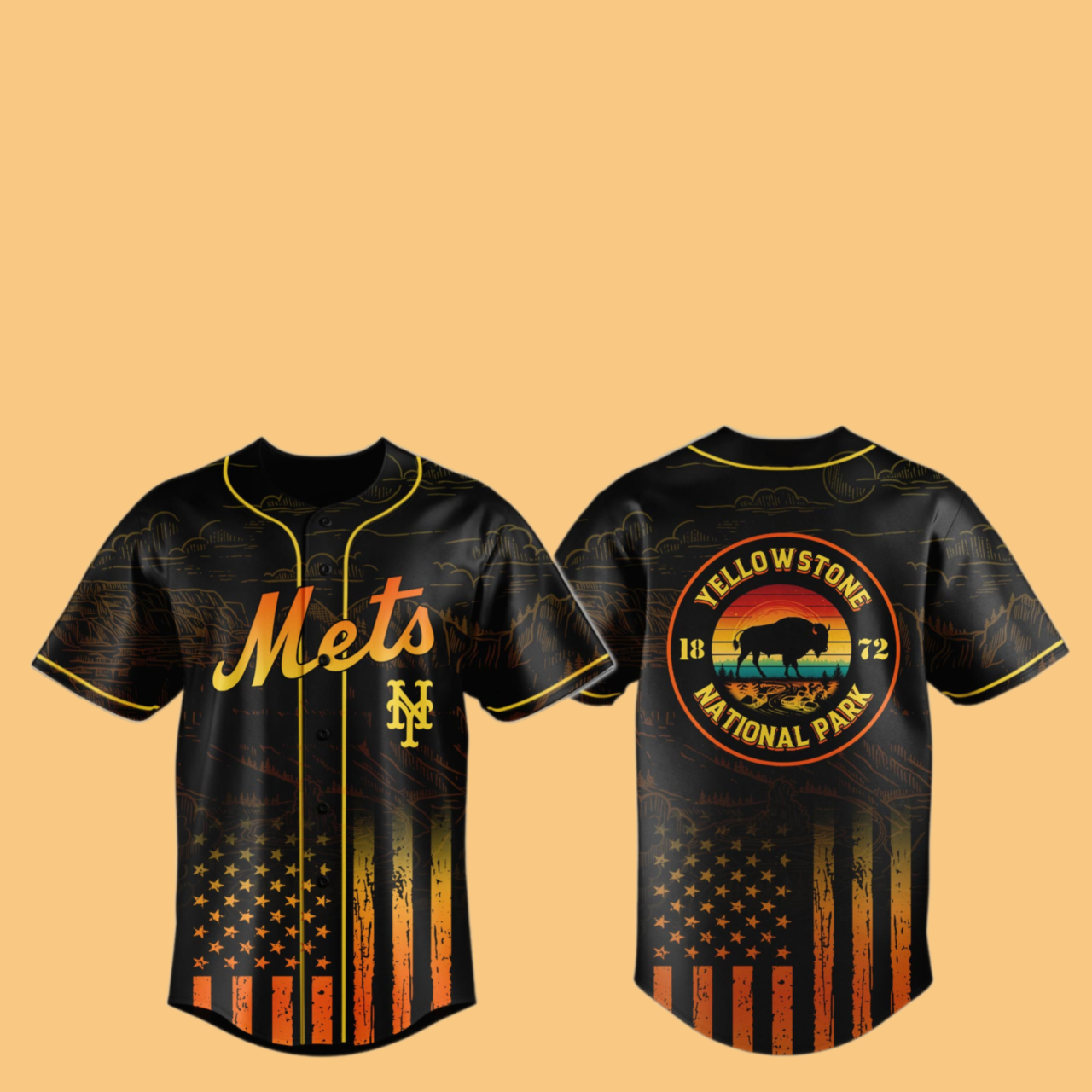 Mets Yellowstone National Park Jersey