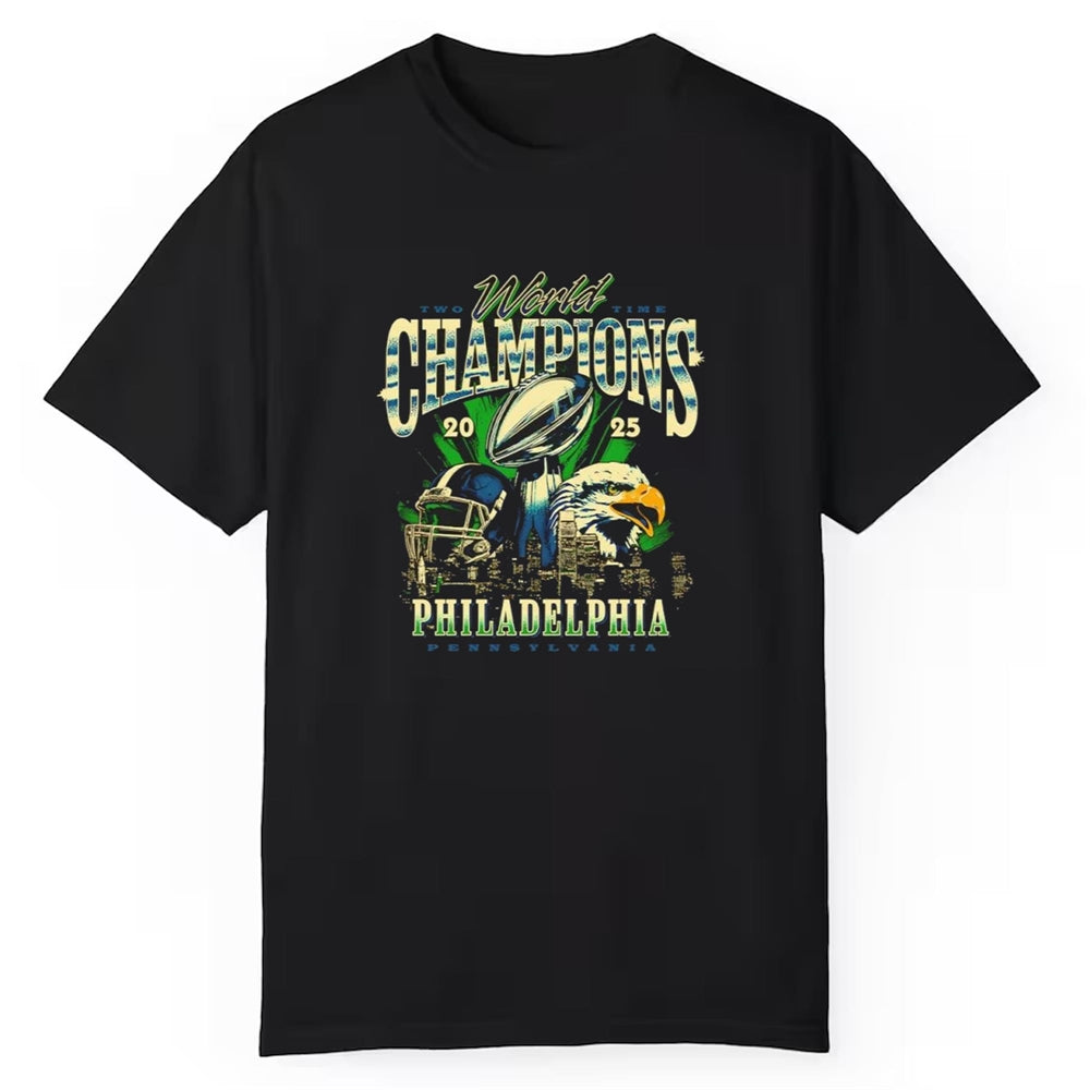 Philadelphia Eagles World Champions 2025 Pennsylvania Shirt