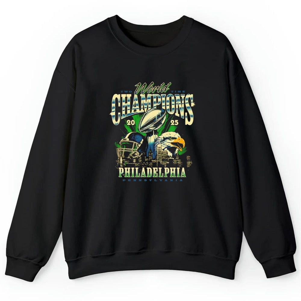 Philadelphia Eagles World Champions 2025 Pennsylvania Shirt