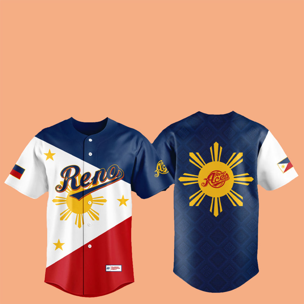 2025 Reno Aces Filipino Heritage Night Jersey