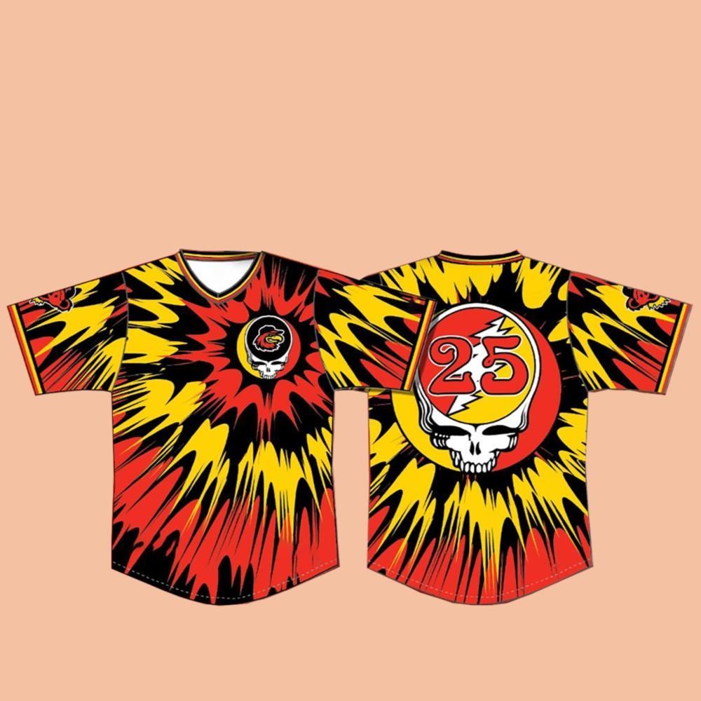 Rochester Red Wings Grateful Dead Night Jersey Giveaway 2025