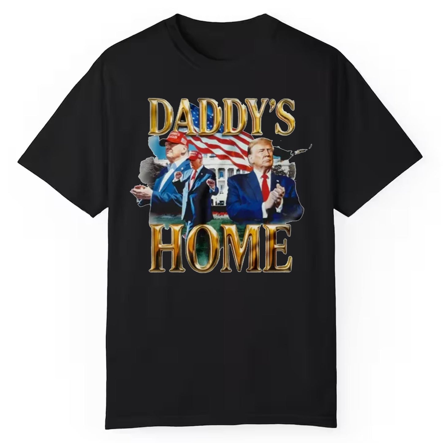 America Back Trump Daddy Home Shirt