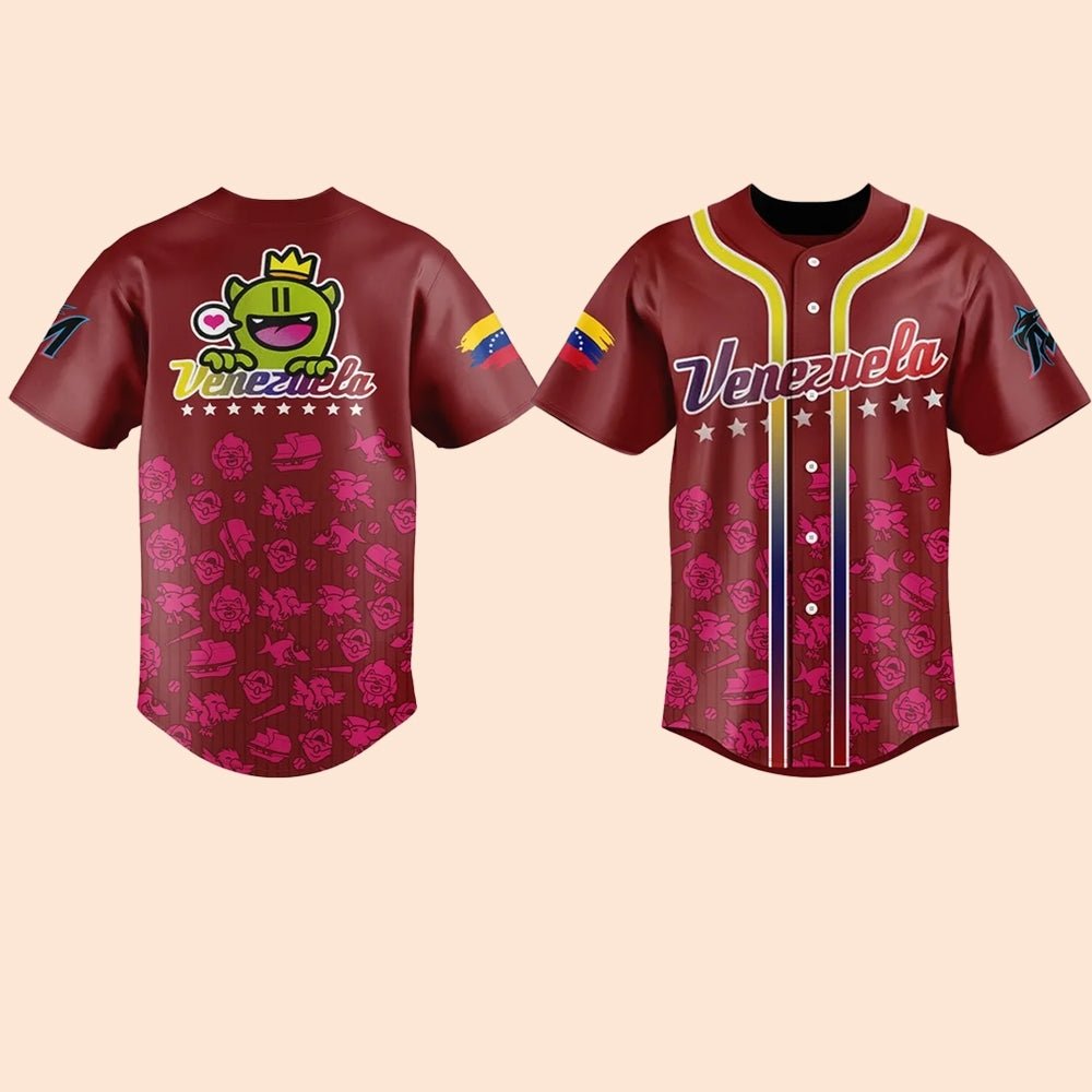Miami Marlins 2025 Venezuelan Heritage Celebration Jersey - Cabryon