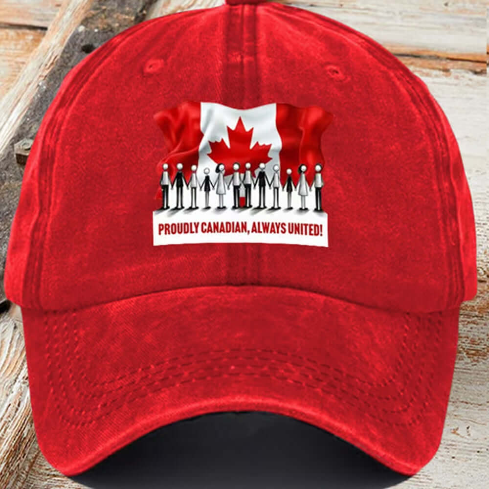Proudly Canadian Always United Hat - Cabryon