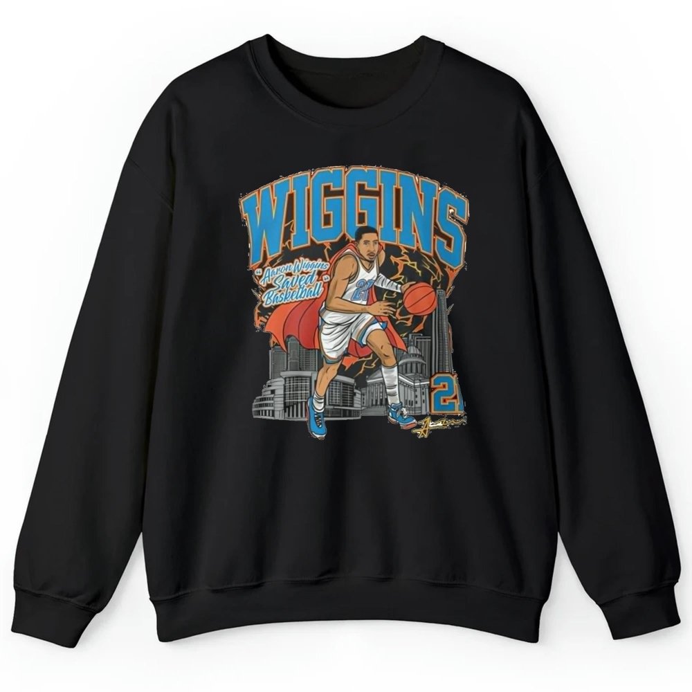 Wiggins Aron Save Basketball Shirt - Cabryon
