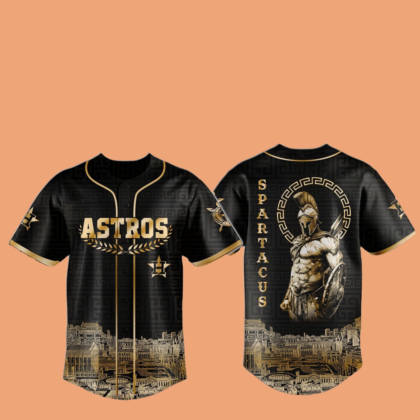 2025 Astros Spartacus Jersey And Hat