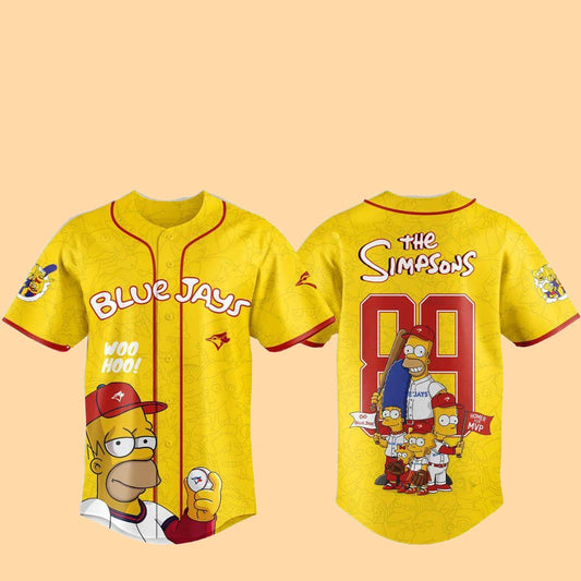 2025 Blue Jays The Simpsons Jersey Hat