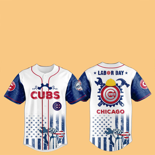 2025 Cubs Labor Day Hat Jersey