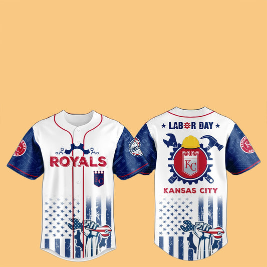 2025 KC Royals Labor Day Hat Jersey
