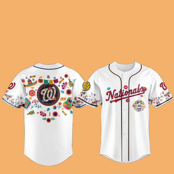 2025 Nationals National Hispanic Heritage Month Hat And Jersey