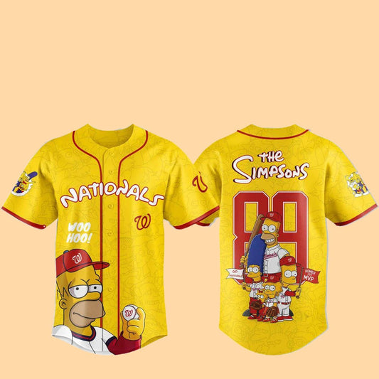 2025 Nationals The Simpsons Jersey Hat