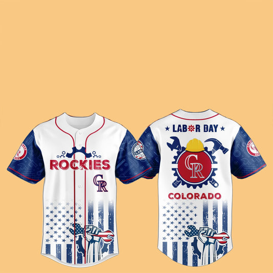 2025 Rockies Labor Day Hat Jersey