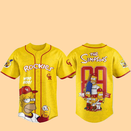 2025 Rockies The Simpsons Jersey Hat