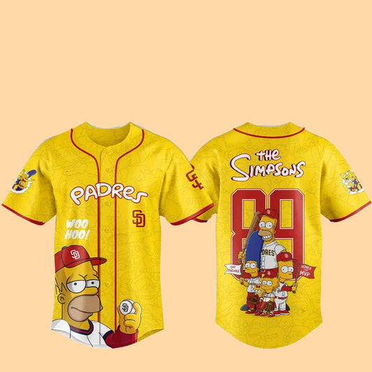 2025 SD Padres The Simpsons Jersey Hat
