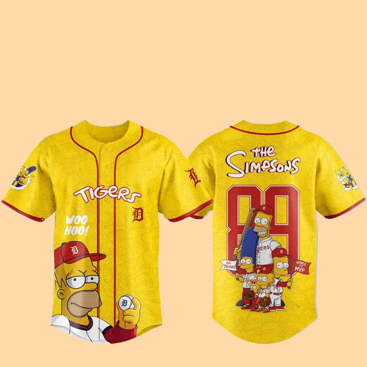 2025 Tigers The Simpsons Jersey Hat