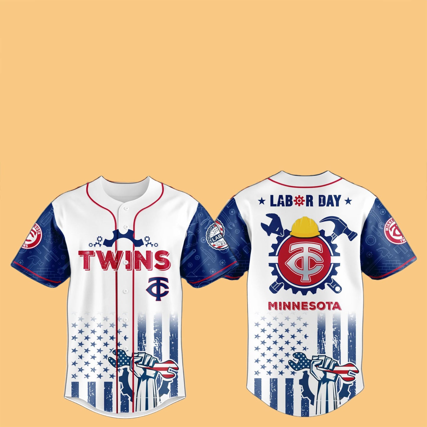 2025 Twins Labor Day Hat Jersey
