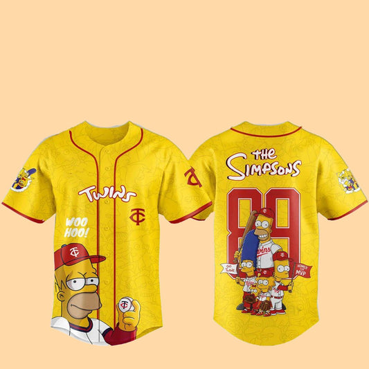 2025 Twins The Simpsons Jersey Hat