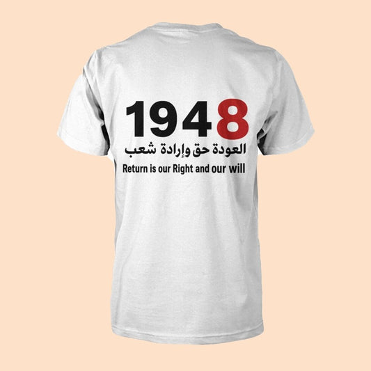 1948 Return is our Right and our Will Shirt - Cabryon