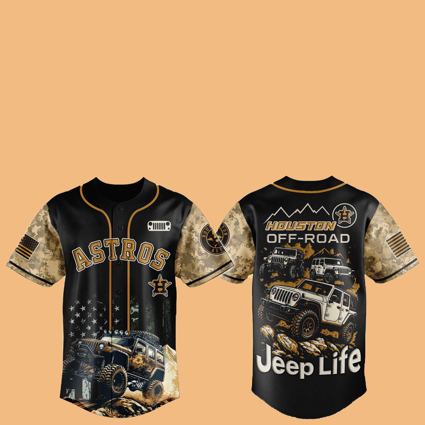 Astros Jeep Life Hat Jersey 2025