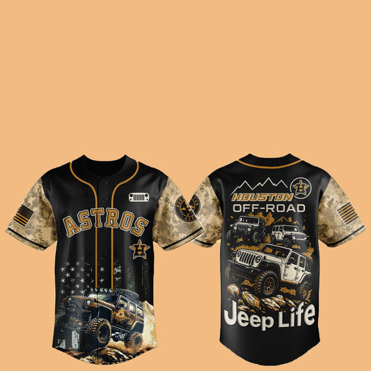 Astros Jeep Life Hat Jersey 2025