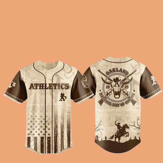 Athletics National Day of Cowboy 2025 Jersey Hat